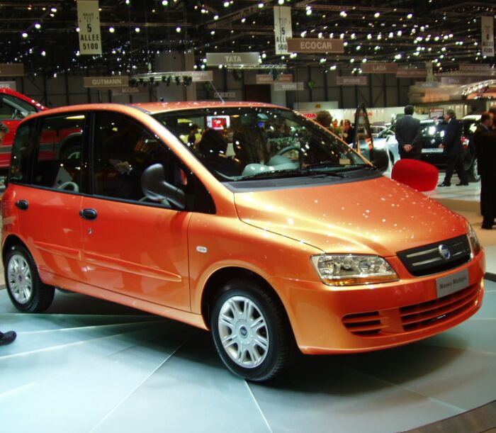 The Nuovo Fiat Multipla receives its World premiere at the 2004 Geneva Salon