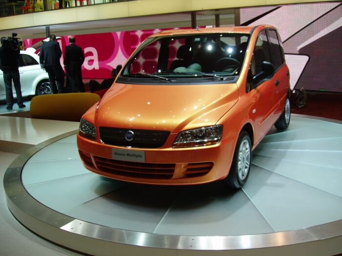 The Nuovo Fiat Multipla receives its World premiere at the 2004 Geneva Salon