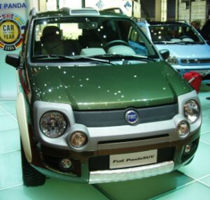 Fiat Panda SUV at the 2004 Geneva Motor Show