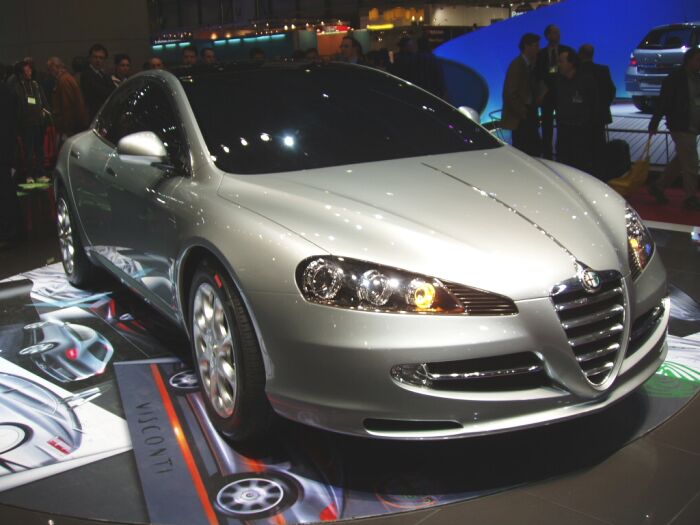 Italdesign Alfa Romeo Visconti concept at the 2004 Geneva Motor Show