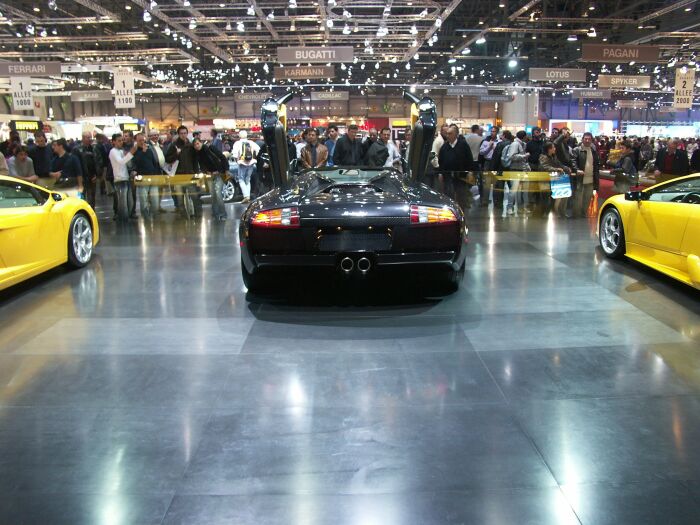 Lamborghini at the 2004 Geneva Salon