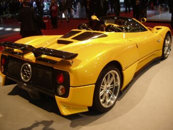 Pagani Zonda C12S Roadster at the 2004 Geneva Motor Show