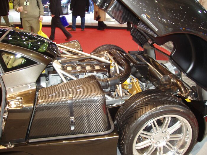 Pagani Zonda C12S 7.3 at the 2004 Geneva Salon