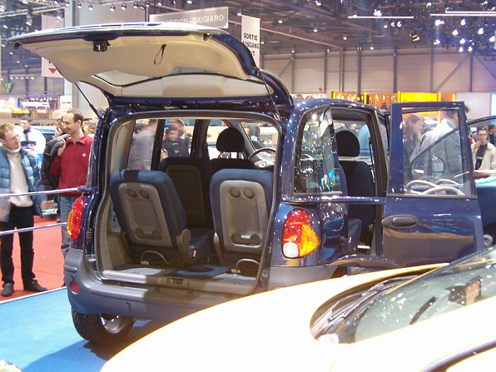 Six door Sbarro Fiat Multipla concept