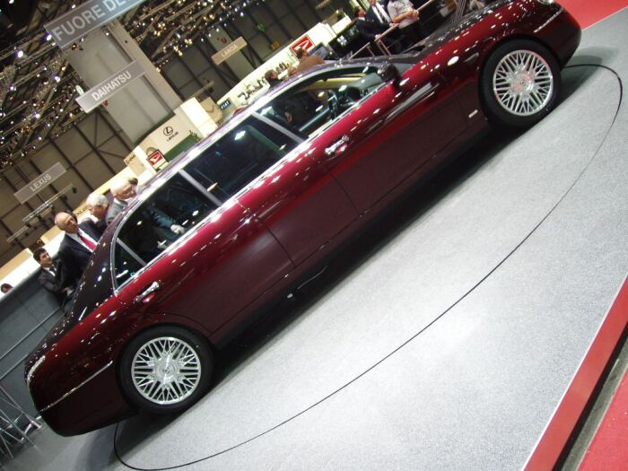 Stretched Lancia Thesis Stola S85 limousine at the 74th Geneva Motor Show