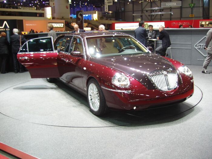 Stretched Lancia Thesis Stola S85 limousine at the 74th Geneva Motor Show