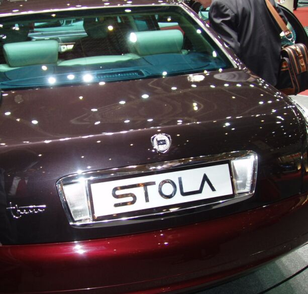 Stretched Lancia Thesis Stola S85 limousine at the 74th Geneva Motor Show