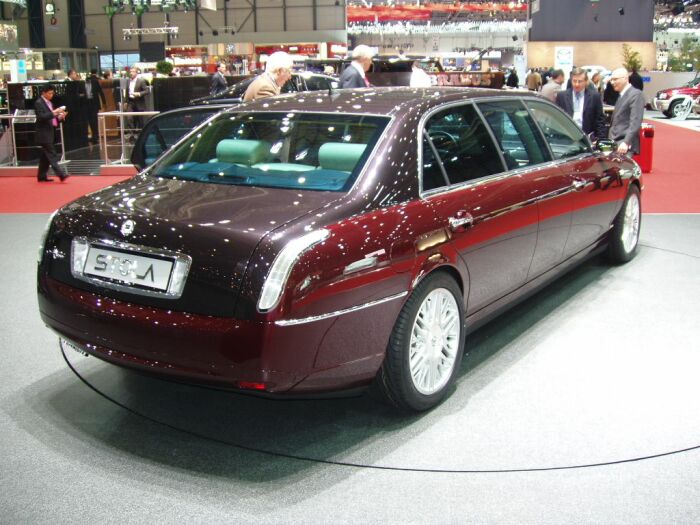 Stretched Lancia Thesis Stola S85 limousine at the 74th Geneva Motor Show