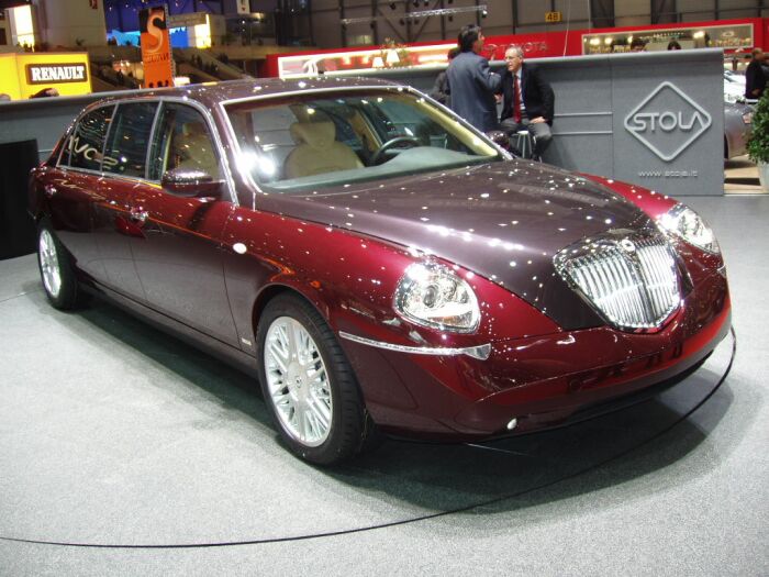 Stretched Lancia Thesis Stola S85 limousine at the 74th Geneva Motor Show