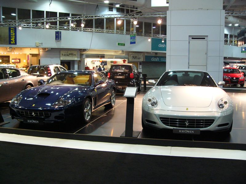 Ferrari at the MPH04 Motor Show in London