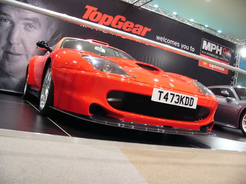 Ferrari at the MPH04 Motor Show in London