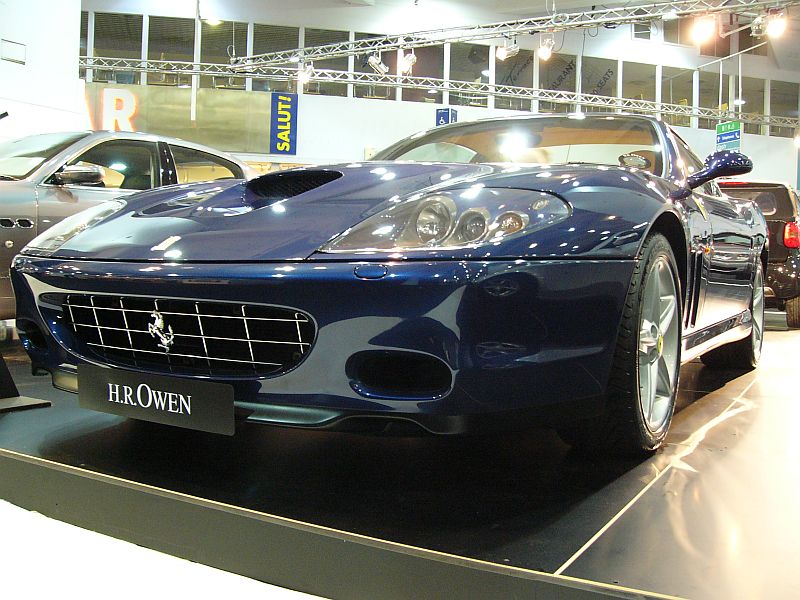 Ferrari at the MPH04 Motor Show in London