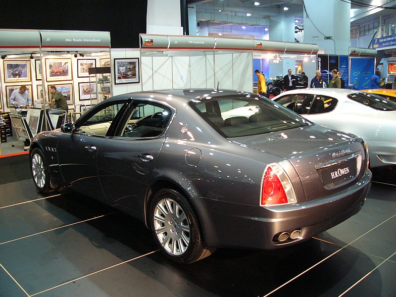 Maserati at the MPH04 Motor Show at Earls Court in London