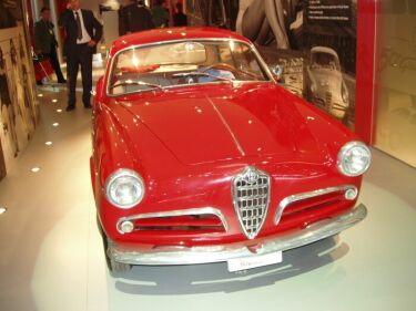 The Alfa Romeo Giulietta began its 50th anniversary celebrations at the 2004 Geneva Salon
