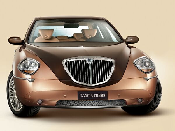 A very unusual version of the Lancia Thesis will make its first public appearance at the Paris Motor Show next week.