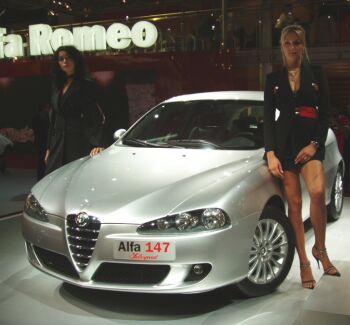 click here for Alfa Romeo 147 at the 2004 Paris Motor Show gallery