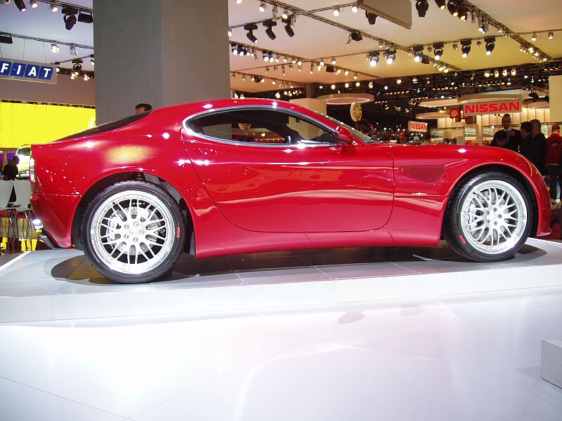 Alfa Romeo 8c Competizione at the 2004 Paris Mondial de l'Automobile