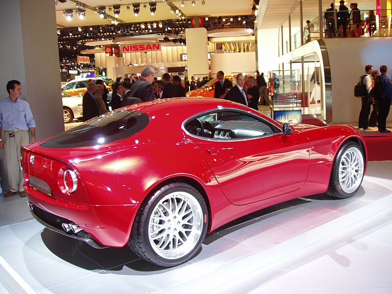 Alfa Romeo 8c Competizione at the 2004 Paris Mondial de l'Automobile