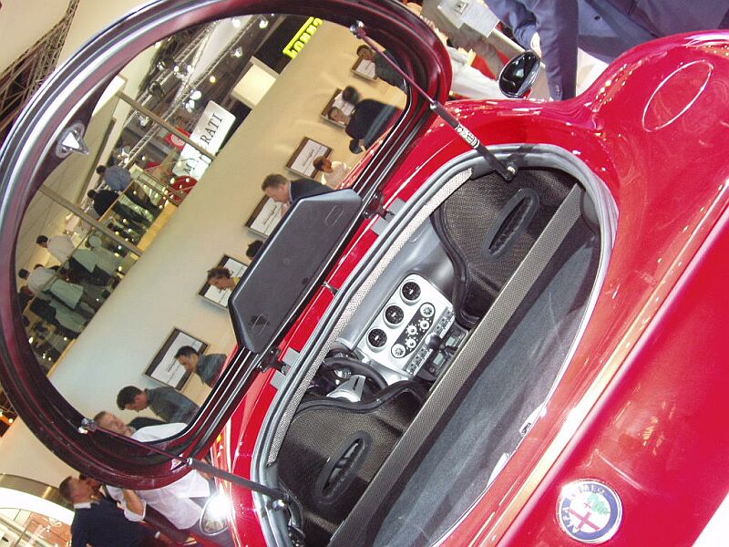 Alfa Romeo 8c Competizione at the 2004 Paris Mondial de l'Automobile