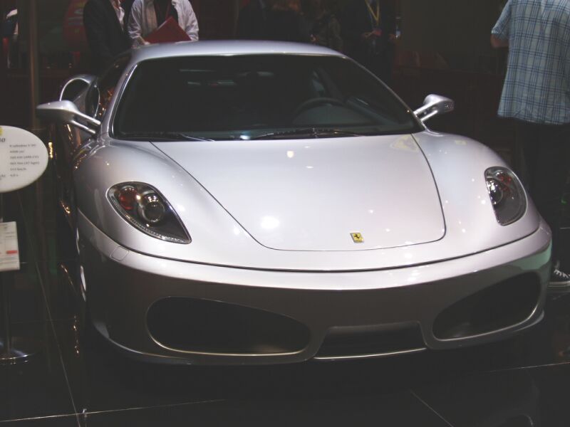 World Premiere of the Ferrari F430 at the Paris Mondial de l'Automobile, 23rd September 2004