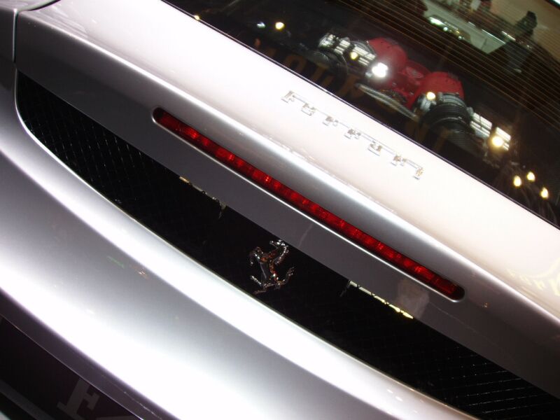 World Premiere of the Ferrari F430 at the Paris Mondial de l'Automobile, 23rd September 2004