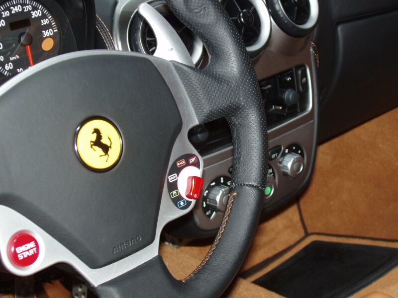 World Premiere of the Ferrari F430 at the Paris Mondial de l'Automobile, 23rd September 2004