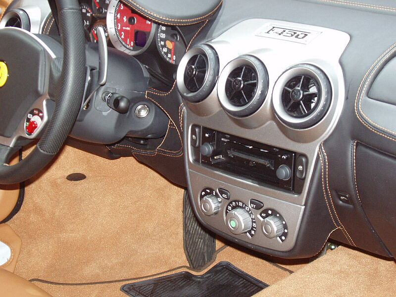 World Premiere of the Ferrari F430 at the Paris Mondial de l'Automobile, 23rd September 2004