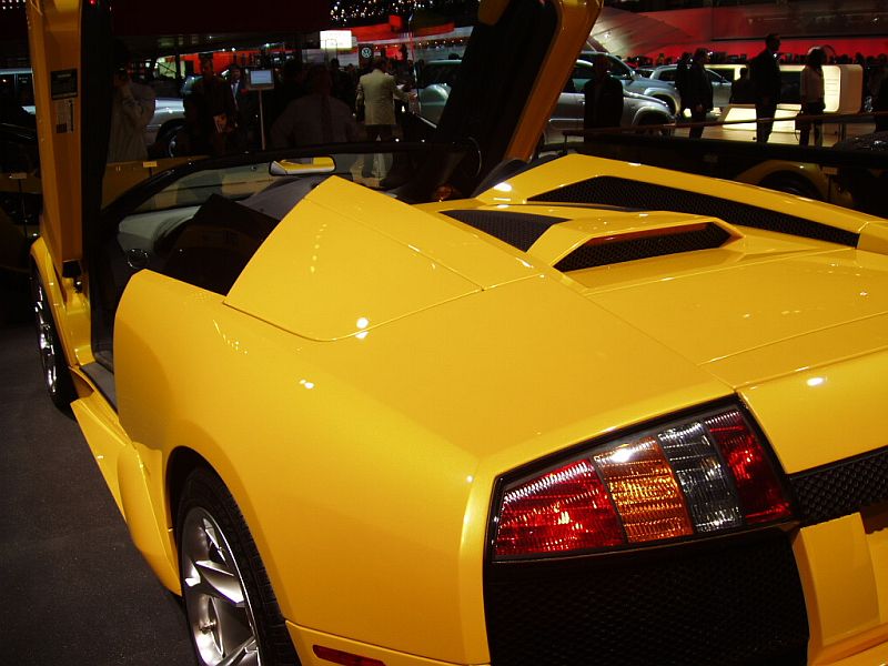 Lamborghini Murcielago Roadster at the 2004 Paris Mondial de l'Automobile