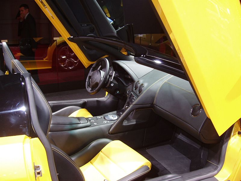 Lamborghini Murcielago Roadster at the 2004 Paris Mondial de l'Automobile