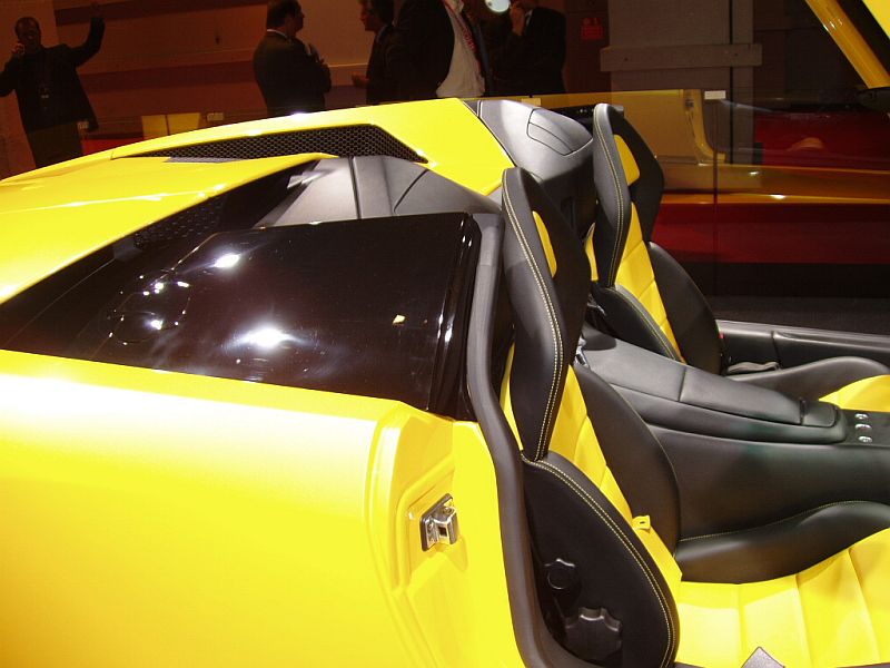 Lamborghini Murcielago Roadster at the 2004 Paris Mondial de l'Automobile