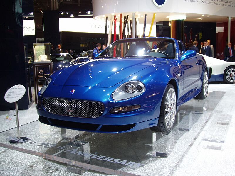 Maserati Quattroporte 90th Anniversary at the 2004 Paris Motor Show