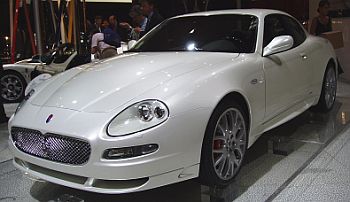 click here to see the Maserati Coupe, Spyder & GranSport at the 2004 Paris International Motor Show