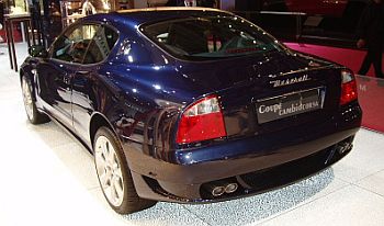 click here to see the Maserati Coupe, Spyder & GranSport at the 2004 Paris International Motor Show