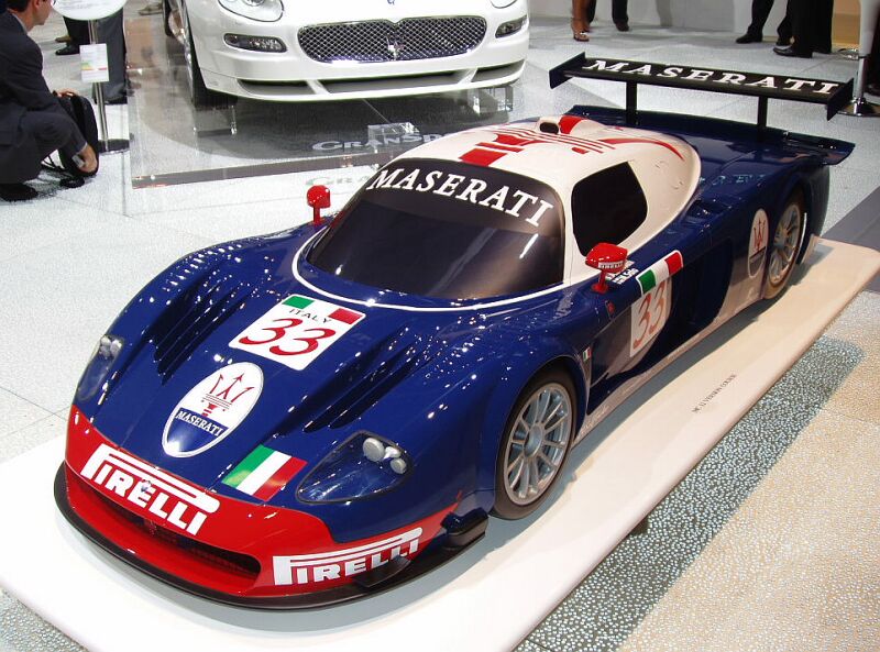 Maserati MC12 at the 2004 Paris Mondial de l'Automobile