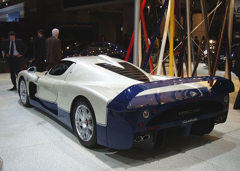 Maserati MC12 at the 2004 Paris Mondial de l'Automobile