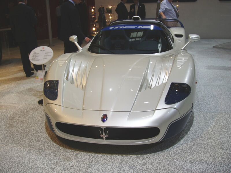 Maserati MC12 at the 2004 Paris Mondial de l'Automobile