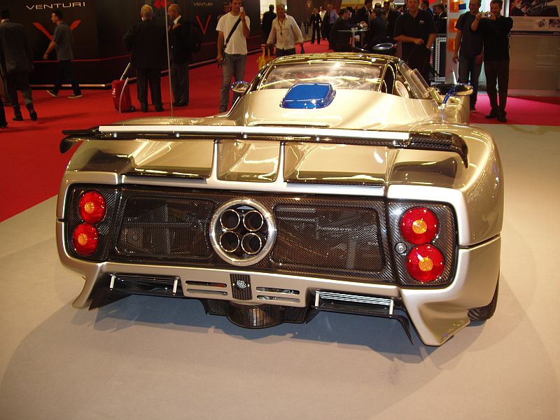 Pagani Zonda GT-racer at the 2004 Paris Mondial de l'Automobile