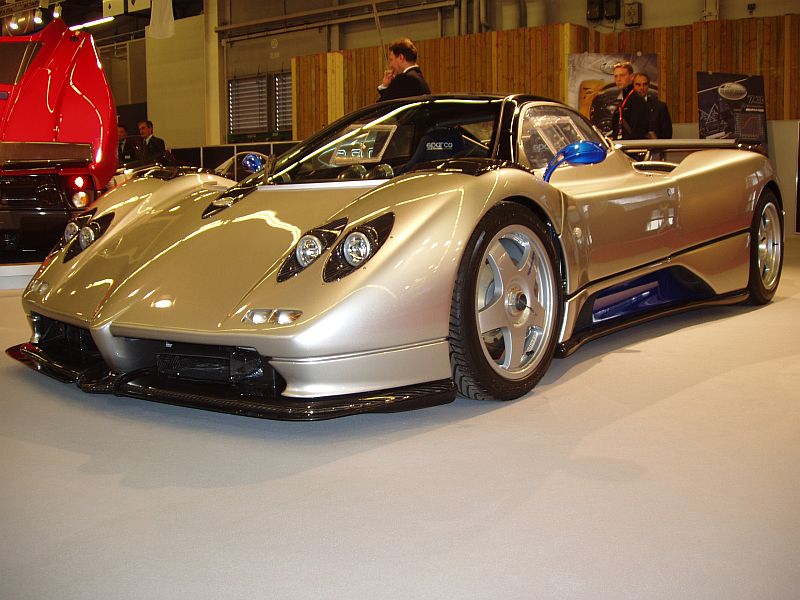 Pagani Zonda at the 2004 Paris International Motor Show