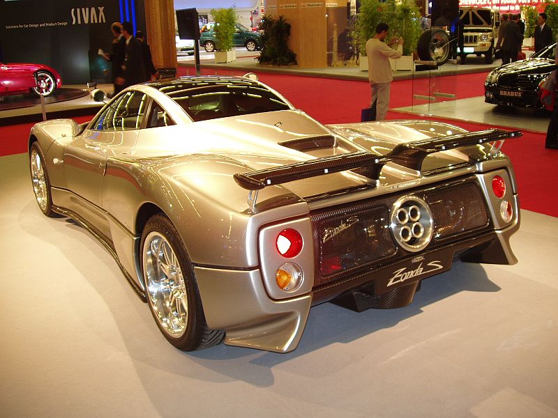 Pagani Zonda at the 2004 Paris International Motor Show