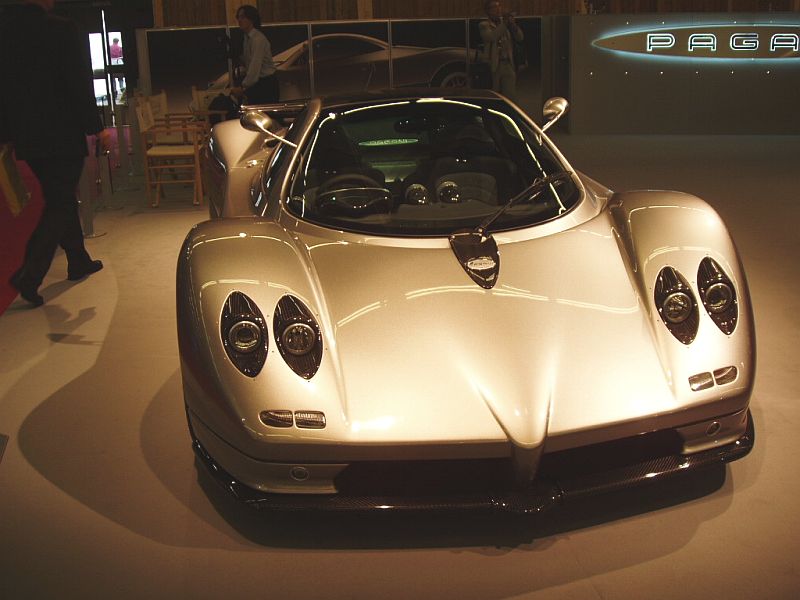 Pagani Zonda at the 2004 Paris International Motor Show