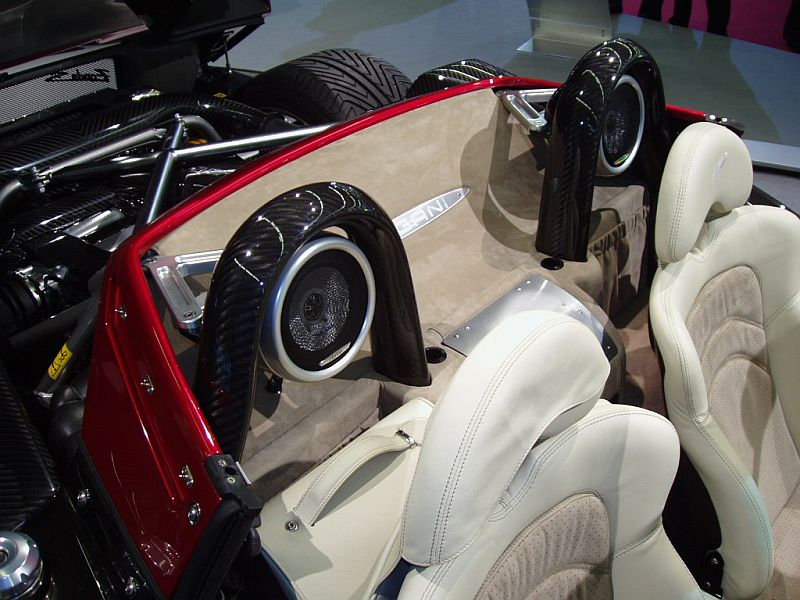 Pagani Zonda at the 2004 Paris International Motor Show