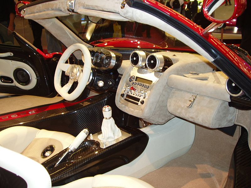 Pagani Zonda at the 2004 Paris International Motor Show