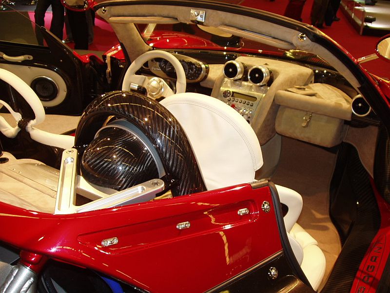 Pagani Zonda at the 2004 Paris International Motor Show