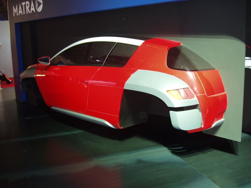 Pininfarina Double-Face project at the 2004 Paris International Motor Show