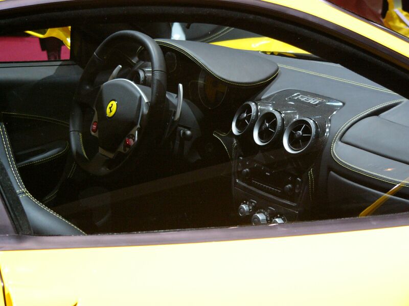 Ferrari F430 on the Pininfarina stand at the 2004 Paris International Motor Show