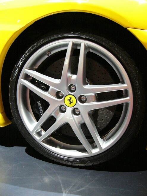 Ferrari F430 on the Pininfarina stand at the 2004 Paris International Motor Show