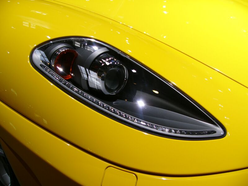 Ferrari F430 on the Pininfarina stand at the 2004 Paris International Motor Show