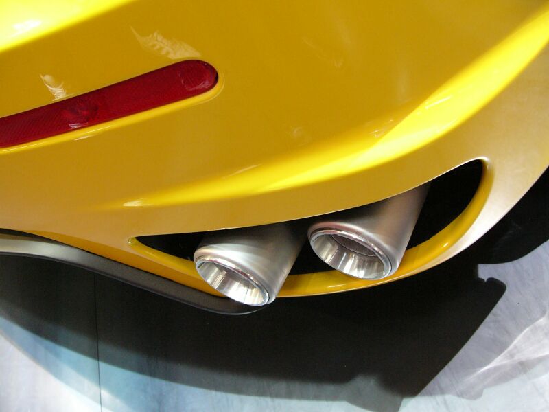 Ferrari F430 on the Pininfarina stand at the 2004 Paris International Motor Show