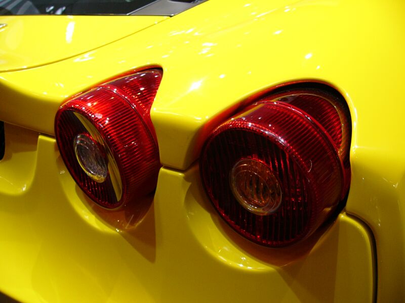 Ferrari F430 on the Pininfarina stand at the 2004 Paris International Motor Show