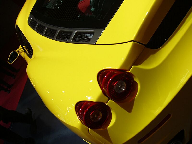 Ferrari F430 on the Pininfarina stand at the 2004 Paris International Motor Show